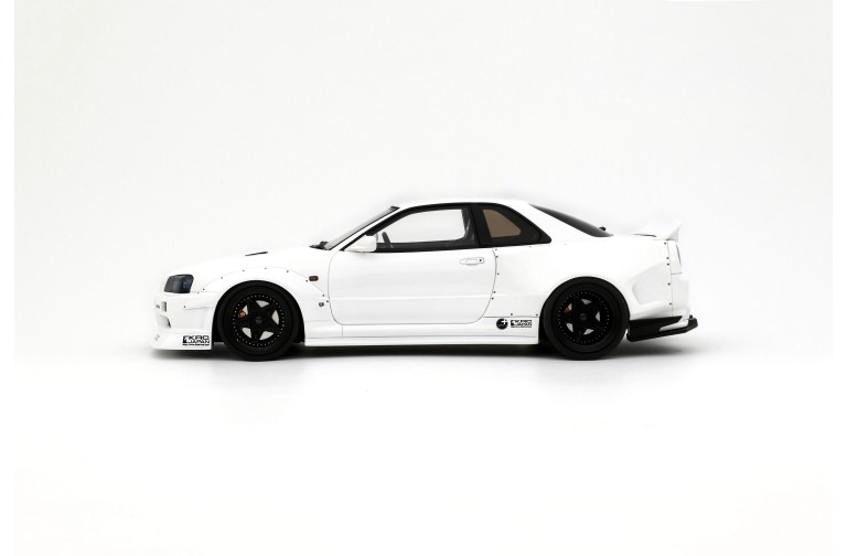 Nissan Skyline GT-R R34 KRC Body Kit Pearl White QX1 2019