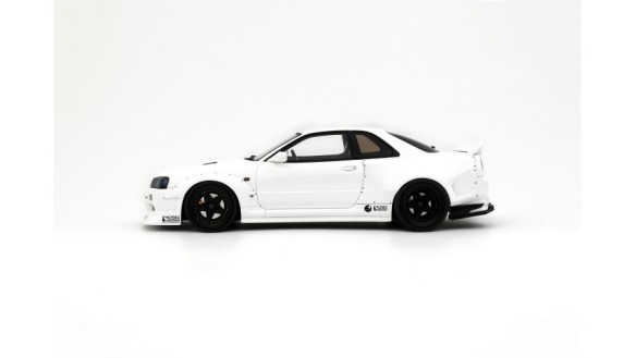 Nissan Skyline GT-R R34 KRC Body Kit Pearl White QX1 2019