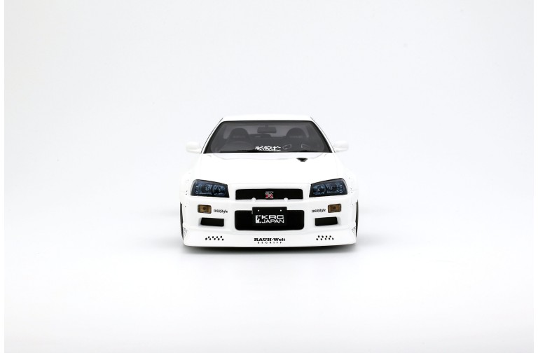 Nissan Skyline GT-R R34 KRC Body Kit Pearl White QX1 2019
