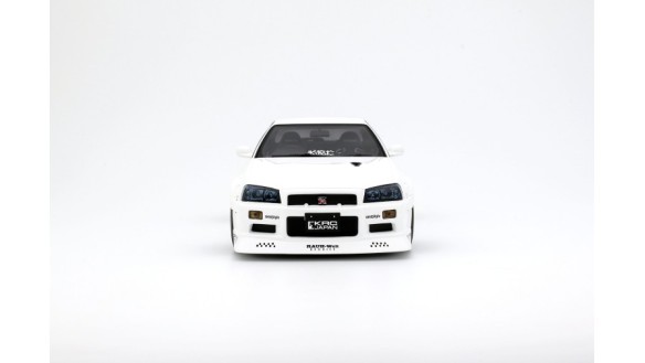 Nissan Skyline GT-R R34 KRC Body Kit Pearl White QX1 2019