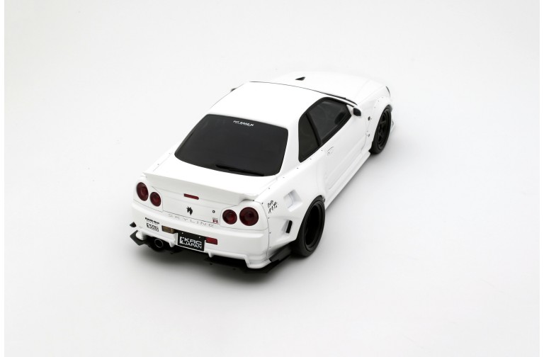 Nissan Skyline GT-R R34 KRC Body Kit Pearl White QX1 2019
