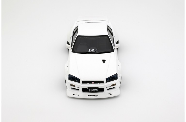Nissan Skyline GT-R R34 KRC Body Kit Pearl White QX1 2019