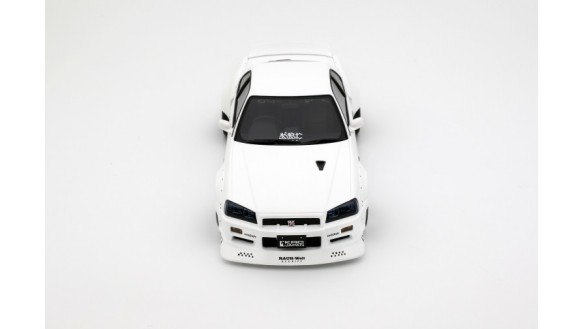 Nissan Skyline GT-R R34 KRC Body Kit Pearl White QX1 2019