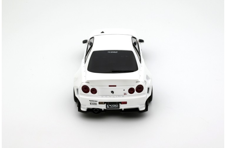 Nissan Skyline GT-R R34 KRC Body Kit Pearl White QX1 2019