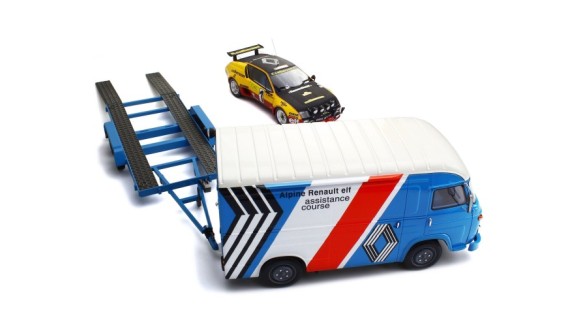 Pack Rallye Saviem + Alpine A310 Rallye Armor 1977