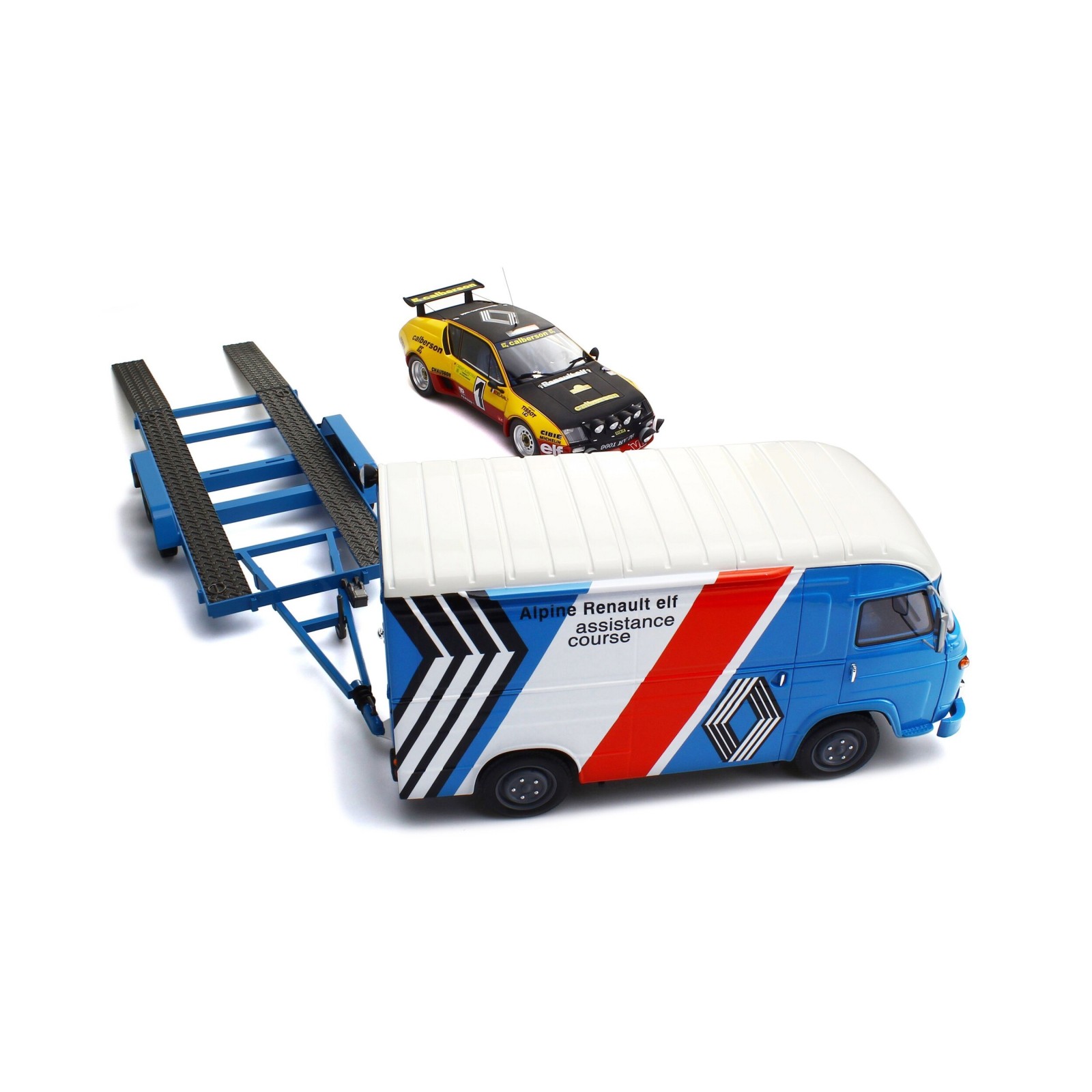 Pack Rallye Saviem + Alpine A310 Rallye Armor 1977