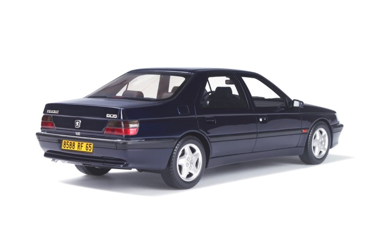 Peugeot 605 SV 24 Bleu Rhodes 1995