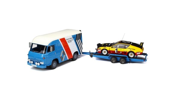 Pack Rallye Saviem + Alpine A310 Rallye Armor 1977