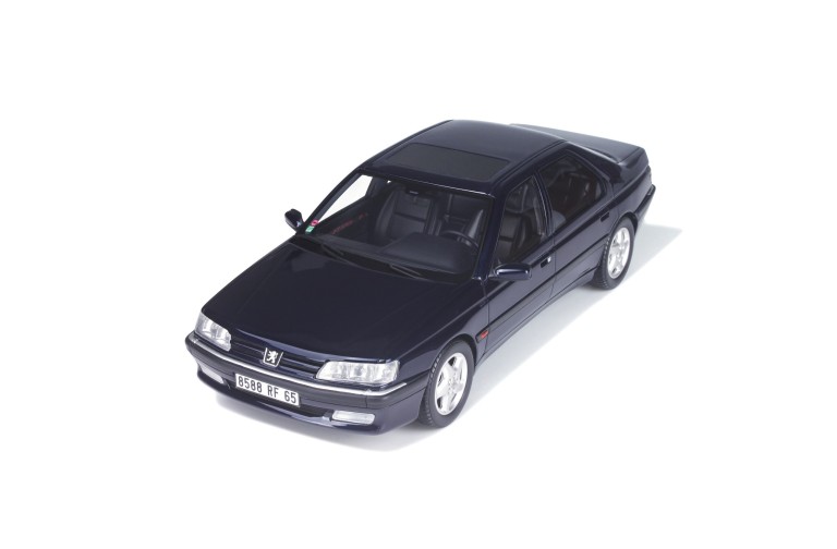 Peugeot 605 SV 24 Bleu Rhodes 1995