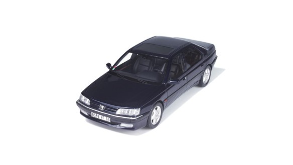 Peugeot 605 SV 24 Bleu Rhodes 1995