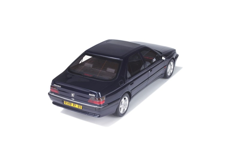 Peugeot 605 SV 24 Bleu Rhodes 1995