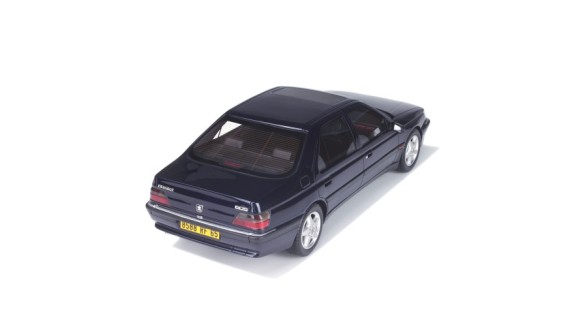 Peugeot 605 SV 24 Bleu Rhodes 1995