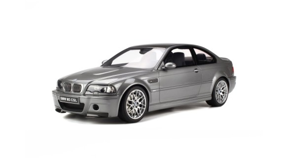 BMW E46 M3 CSL Silver Grey Metallic 2003