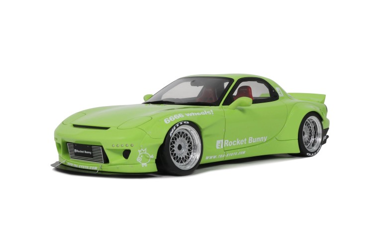 Rocket Bunny Aero (V1) Mazda RX7 (FD3S) Pearl Green 2015
