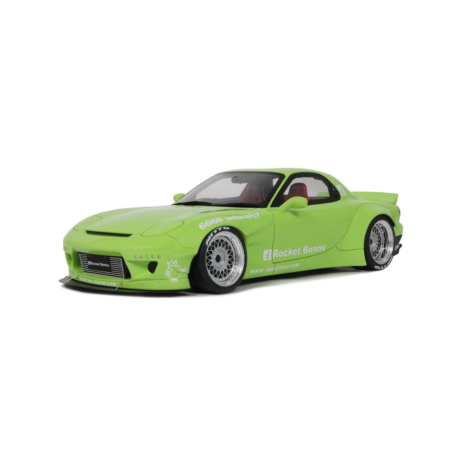 Rocket Bunny Aero (V1) Mazda RX7 (FD3S) Pearl Green 2015