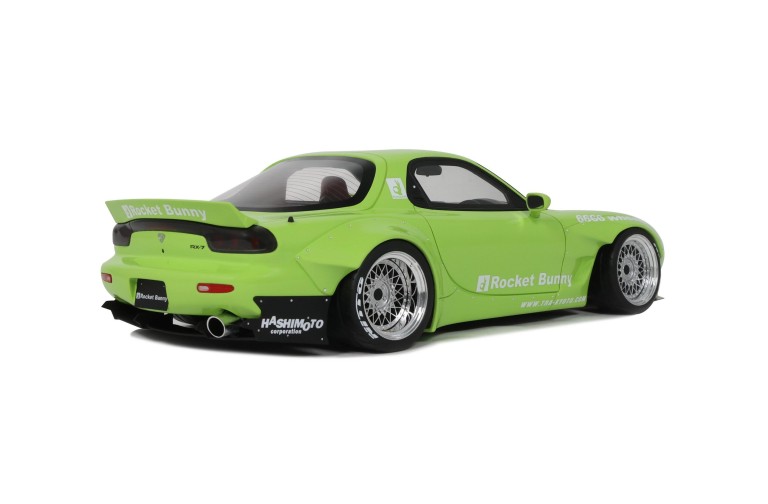 Rocket Bunny Aero (V1) Mazda RX7 (FD3S) Pearl Green 2015