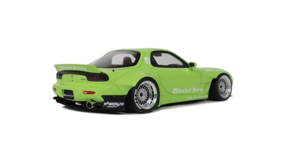 Rocket Bunny Aero (V1) Mazda RX7 (FD3S) Pearl Green 2015