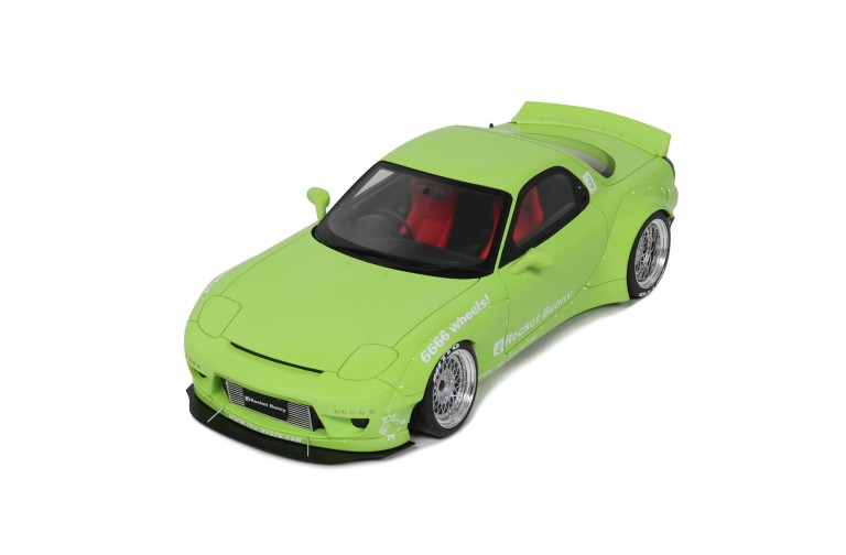Rocket Bunny Aero (V1) Mazda RX7 (FD3S) Pearl Green 2015