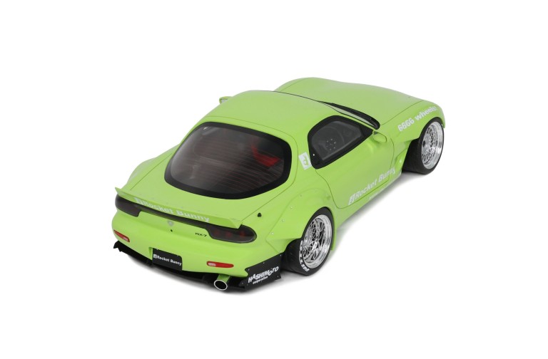 Rocket Bunny Aero (V1) Mazda RX7 (FD3S) Pearl Green 2015