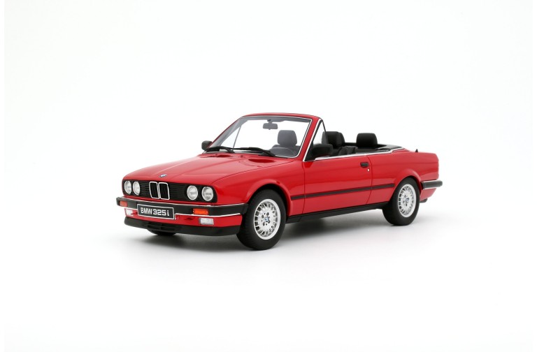 BMW 325i Convertible Bright Red 308 1986