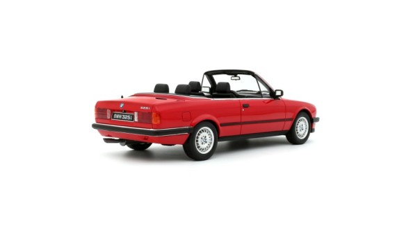 BMW 325i Convertible Bright Red 308 1986