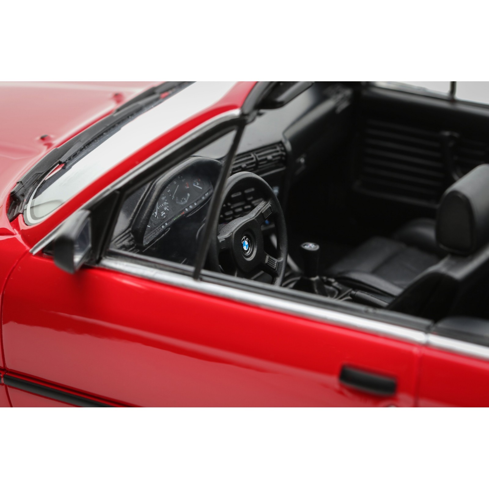BMW 325i Convertible Bright Red 308 1986