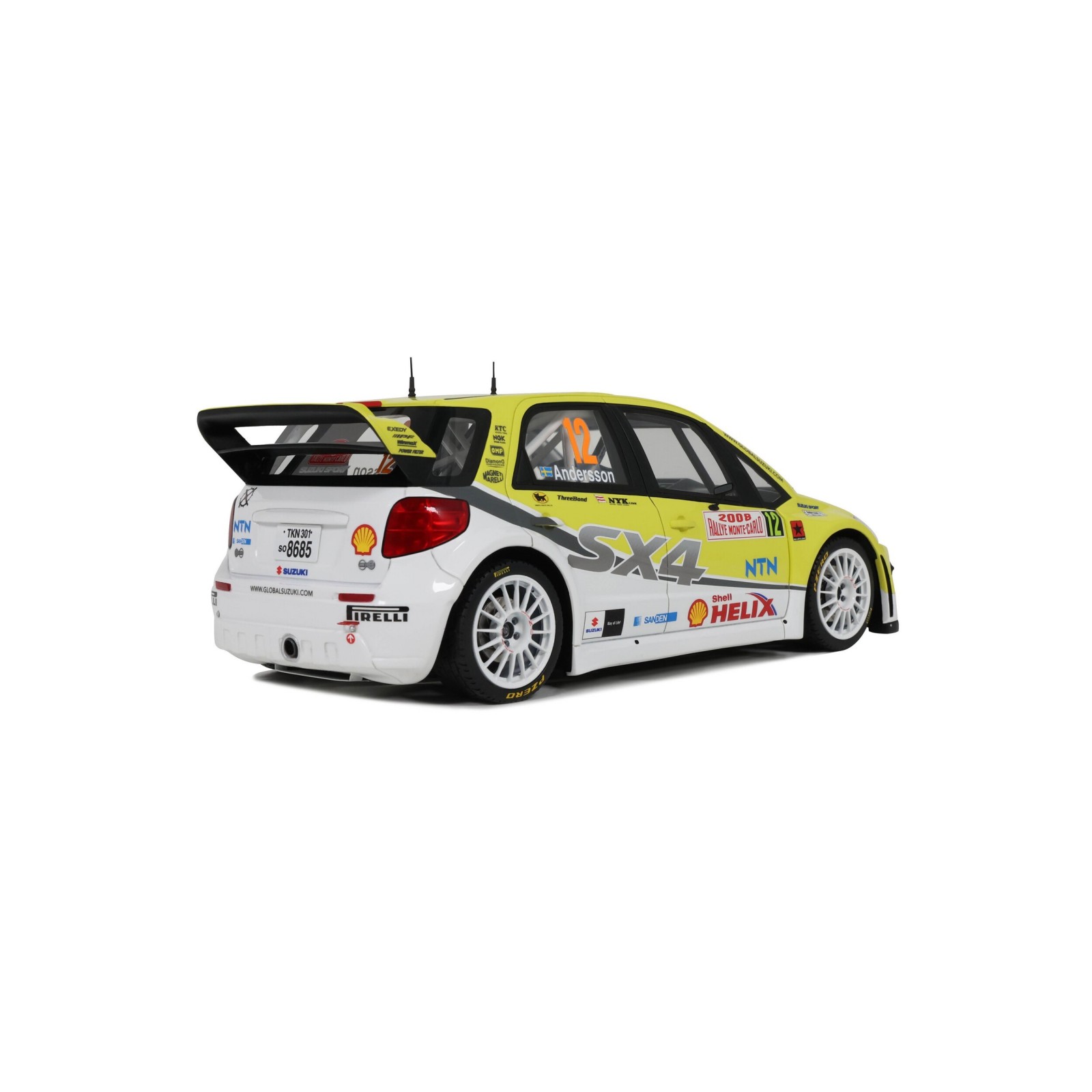 Suzuki SX4 WRC Rally Monte Carlo 2008
