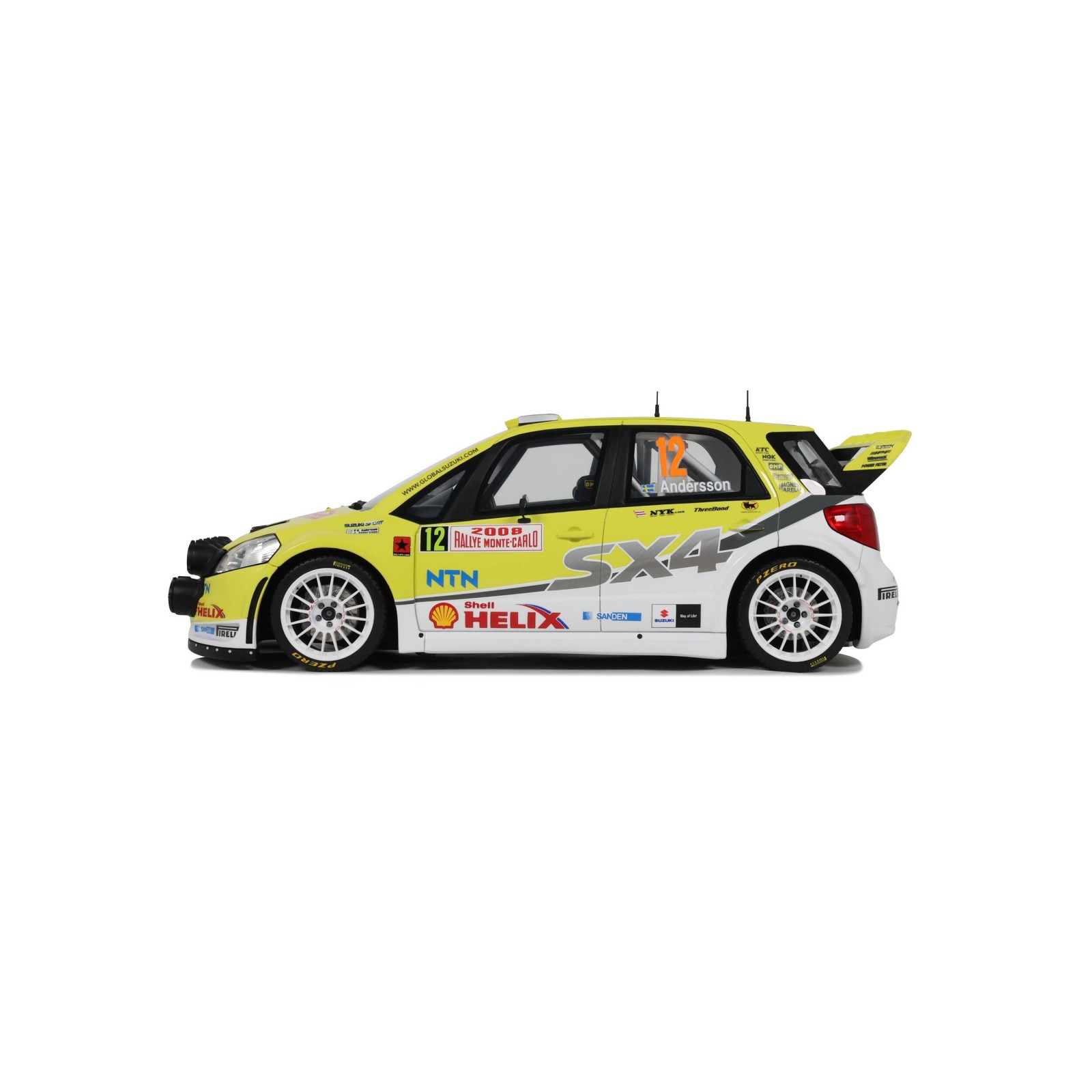 Suzuki SX4 WRC Rally Monte Carlo 2008