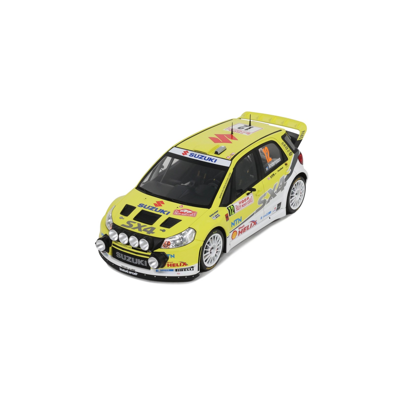 Suzuki SX4 WRC Rally Monte Carlo 2008
