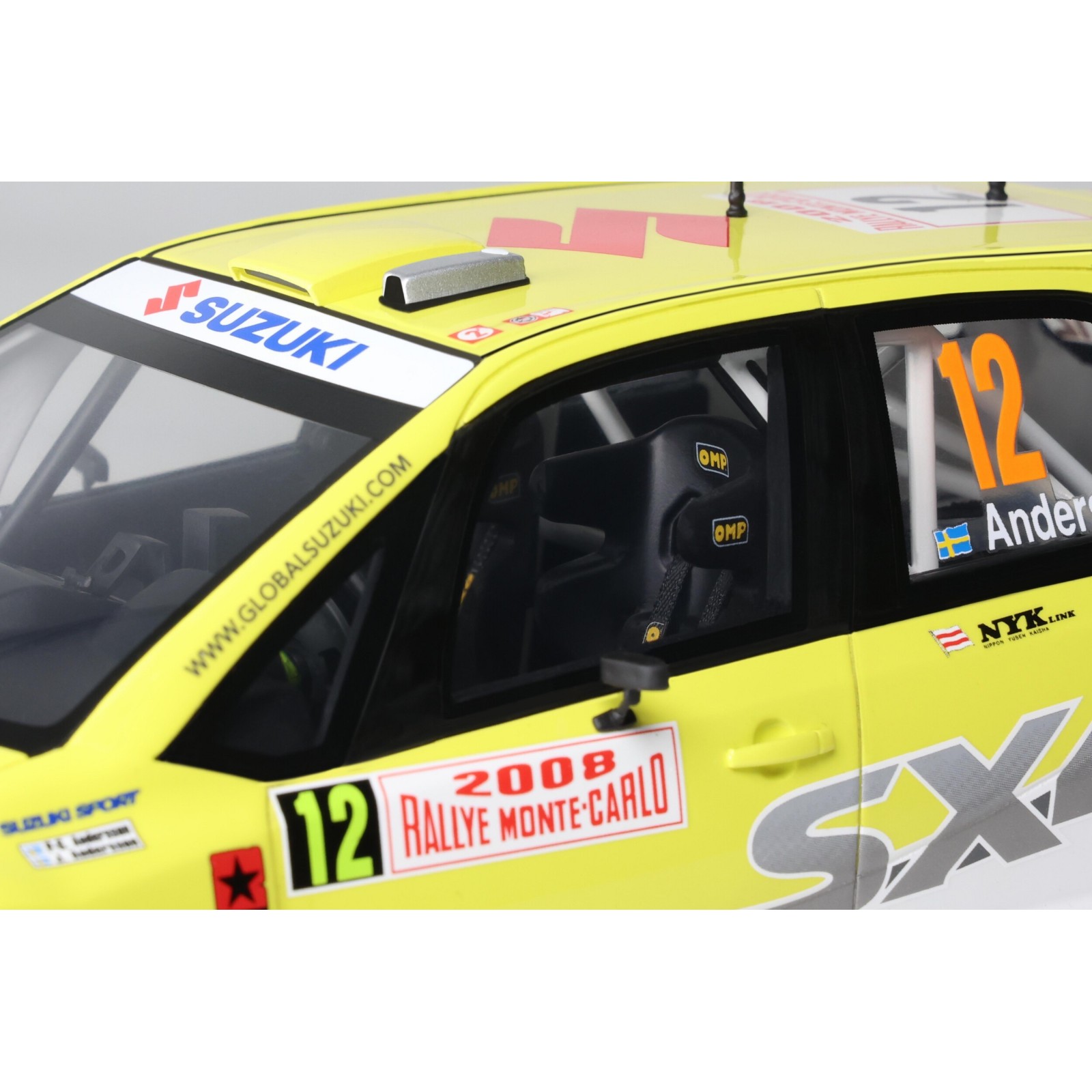 Suzuki SX4 WRC Rally Monte Carlo 2008