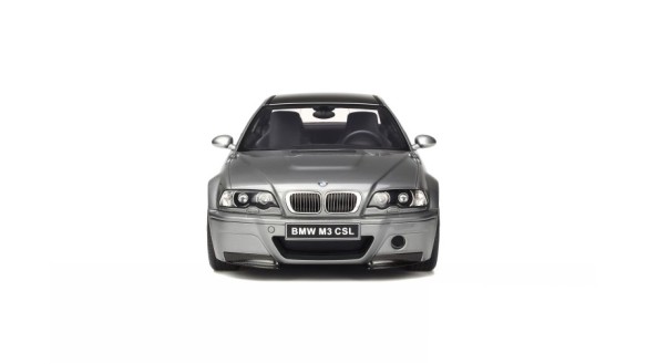 BMW E46 M3 CSL Silver Grey Metallic 2003