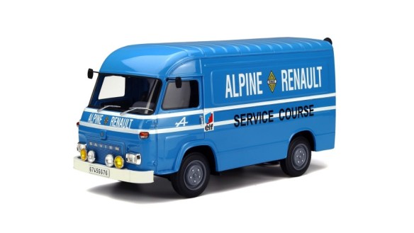 Saviem SB2 Assistance Course Alpine Team Color 1968