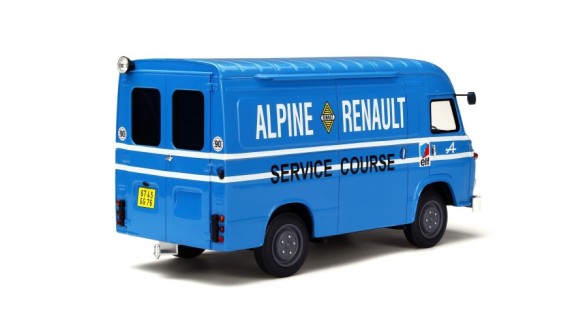 Saviem SB2 Assistance Course Alpine Team Color 1968