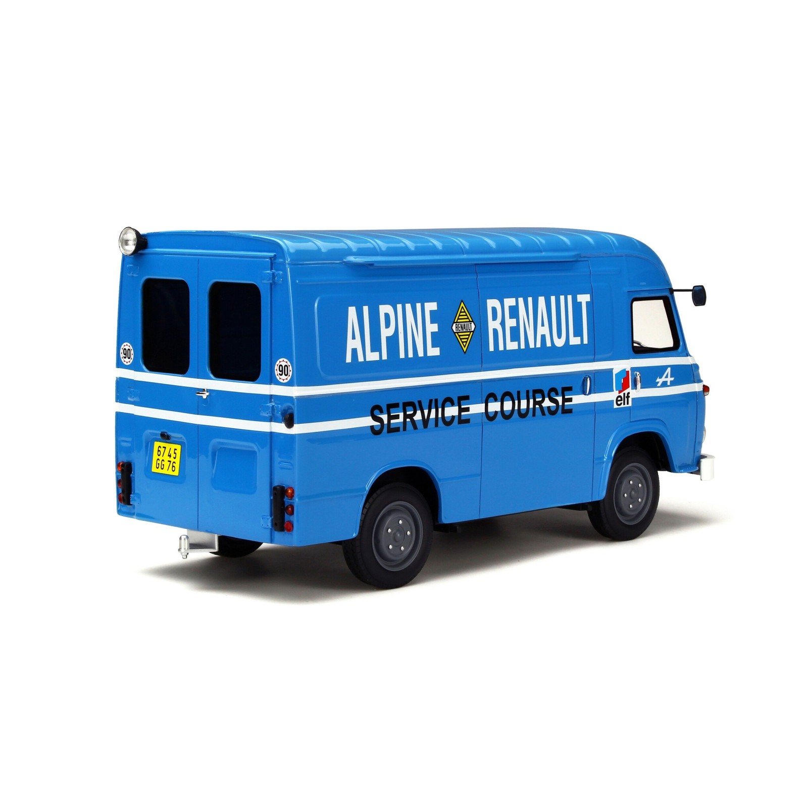 Saviem SB2 Assistance Course Alpine Team Color 1968