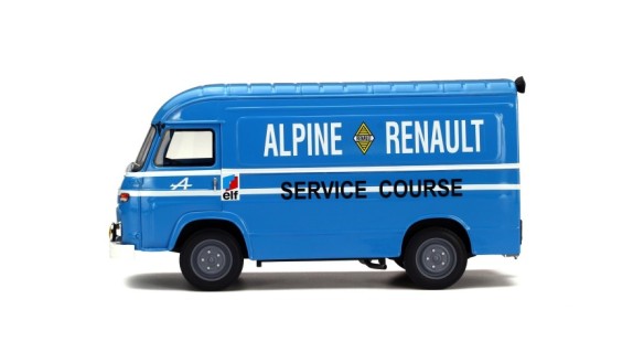 Saviem SB2 Assistance Course Alpine Team Color 1968