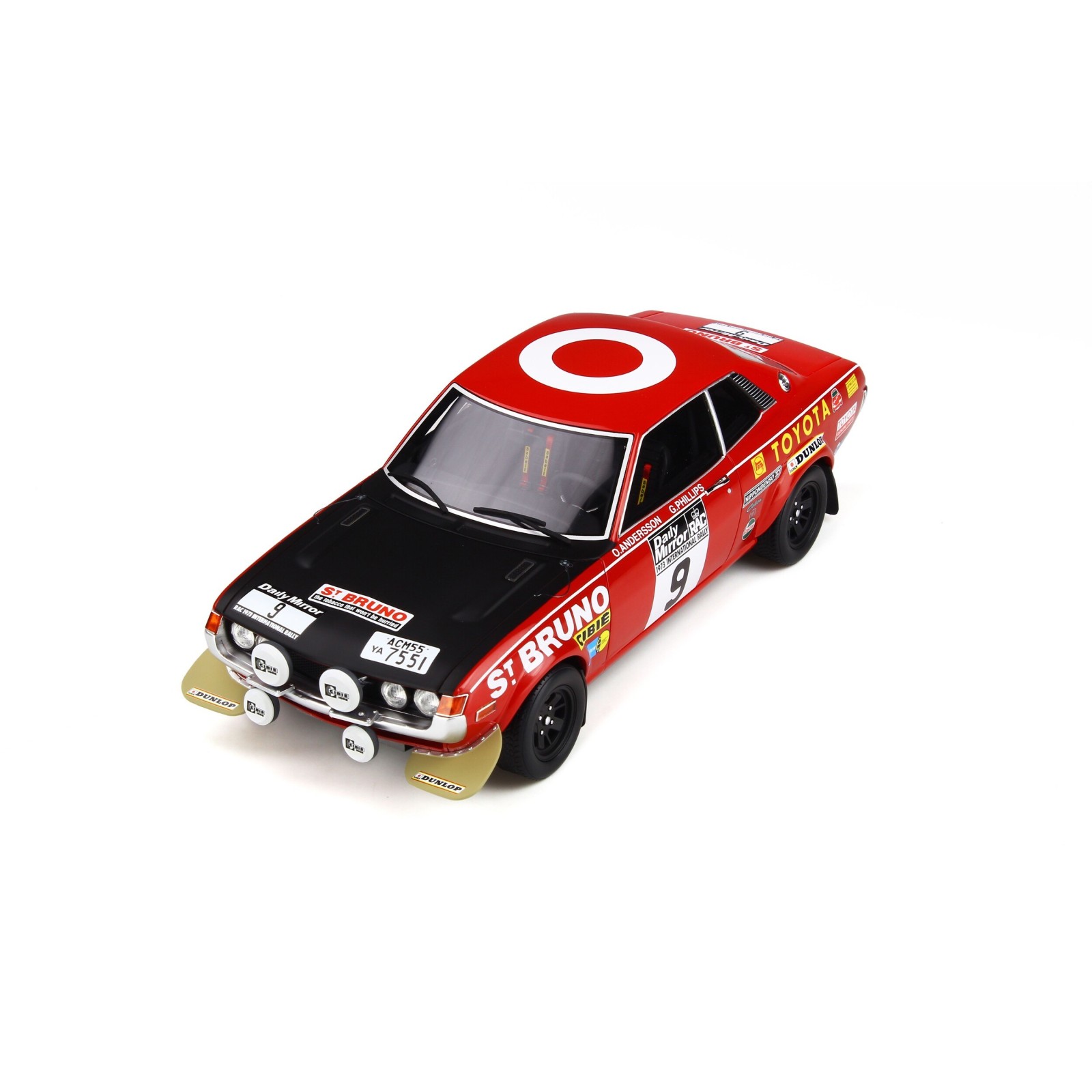 Toyota Celica 1600 GT TA22 Rallye de Grande Bretagne 1973