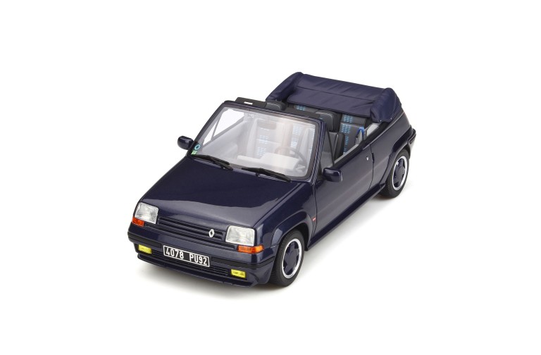 Renault 5 GT Turbo Cabriolet by EBS Bleu Sport Nacre 1990