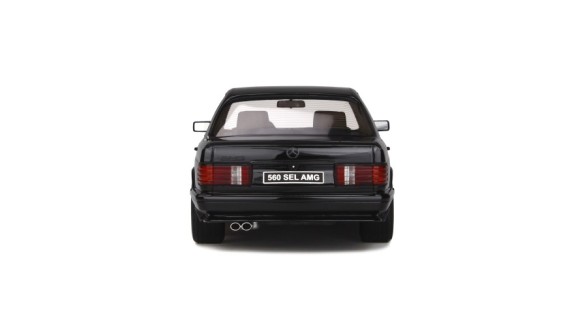 Mercedes-Benz 560 (W126) 6.0 SEL AMG Obsidian Black Metallic 1989