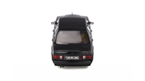 Mercedes-Benz 560 (W126) 6.0 SEL AMG Obsidian Black Metallic 1989