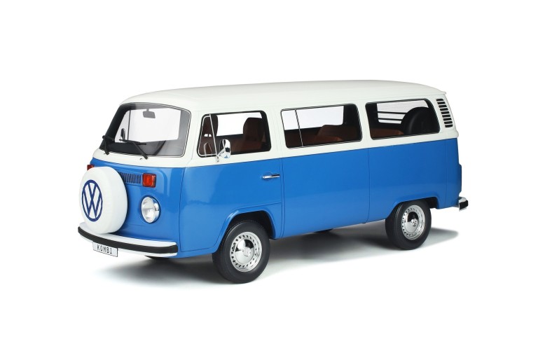 Volkswagen Kombi T2 White-Blue 1978