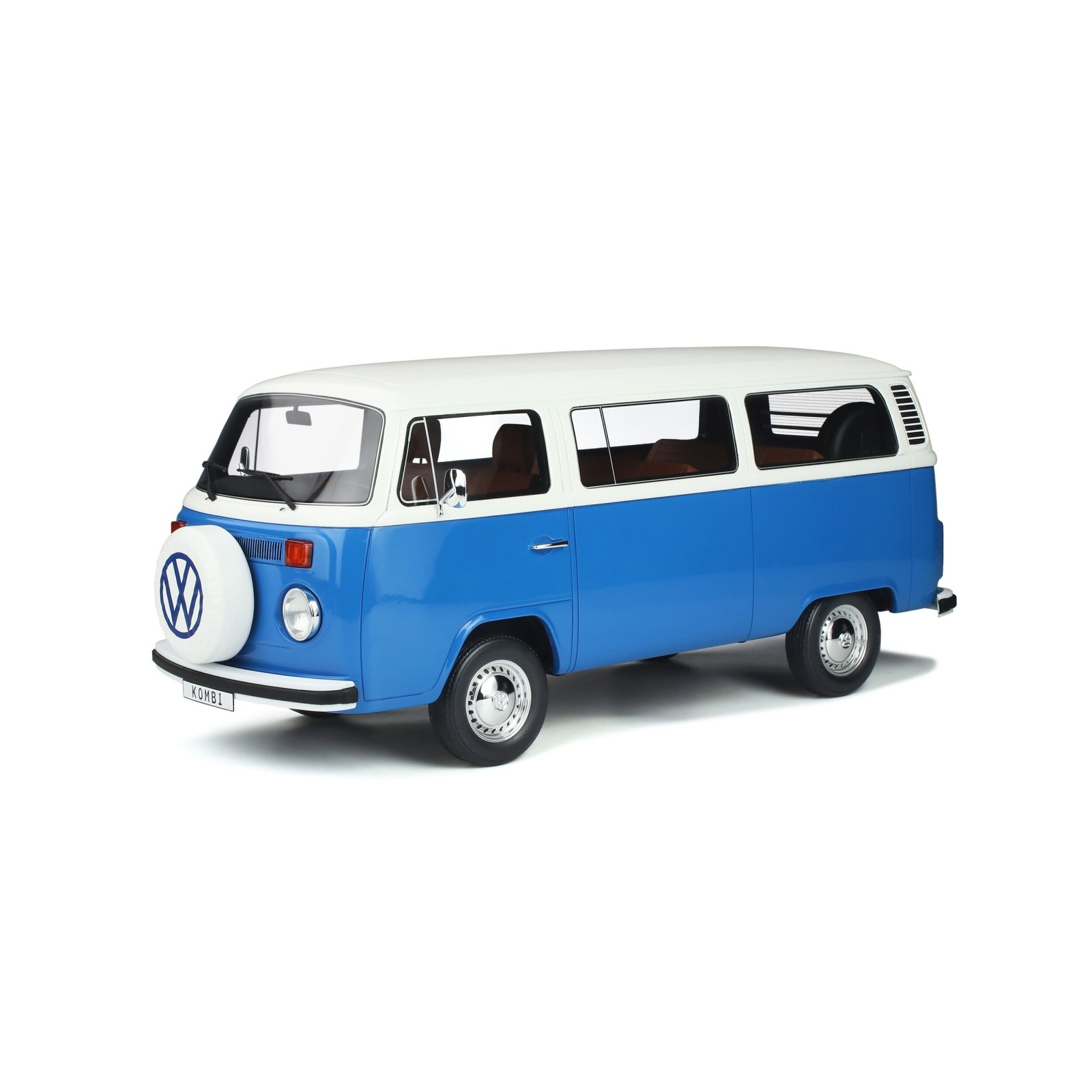 Volkswagen Kombi T2 White-Blue 1978