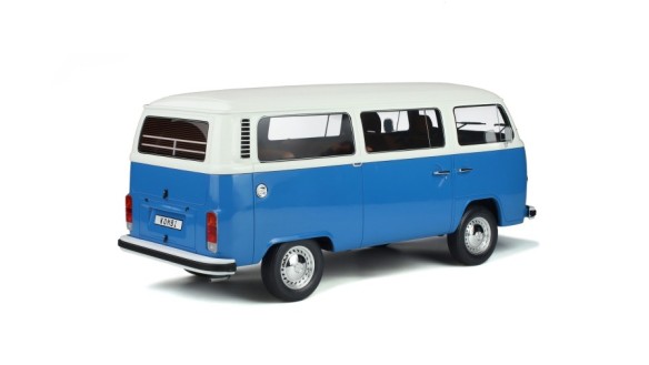 Volkswagen Kombi T2 White-Blue 1978