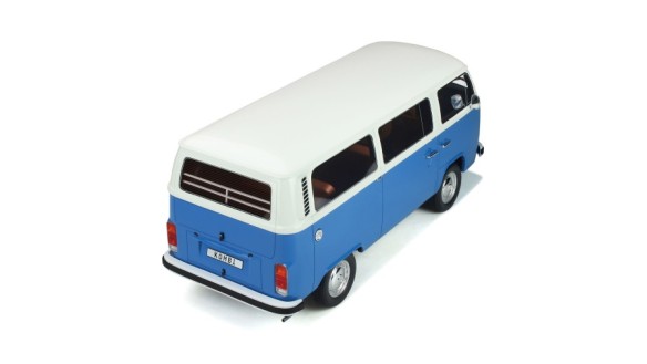 Volkswagen Kombi T2 White-Blue 1978