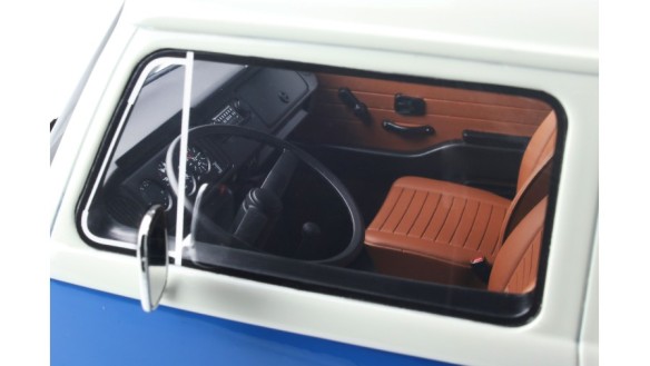 Volkswagen Kombi T2 White-Blue 1978