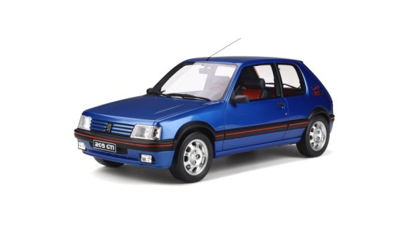 Peugeot 205 1.9 GTI Bleu Miami 1989