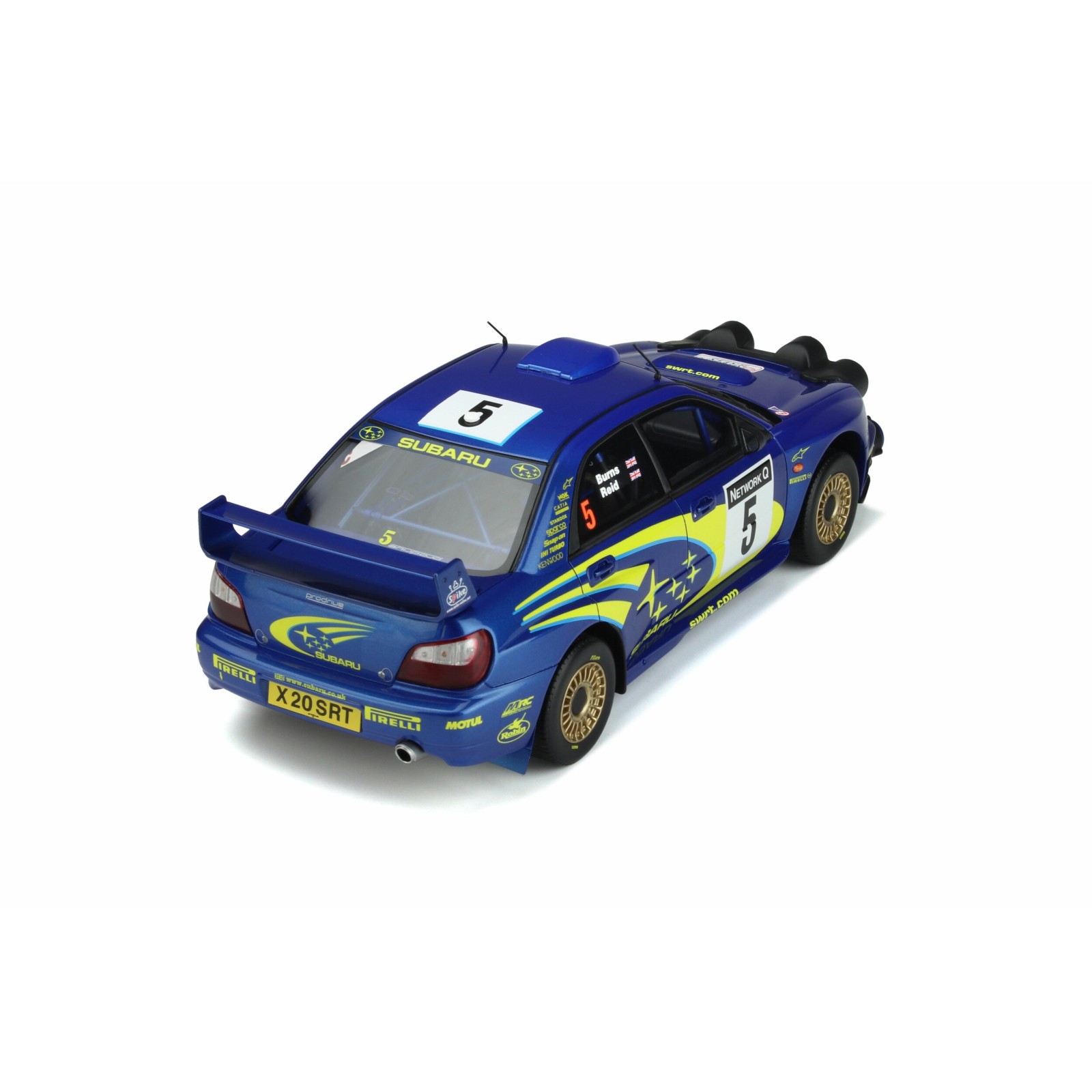Subaru Impreza WRX STI Night Lights 2001