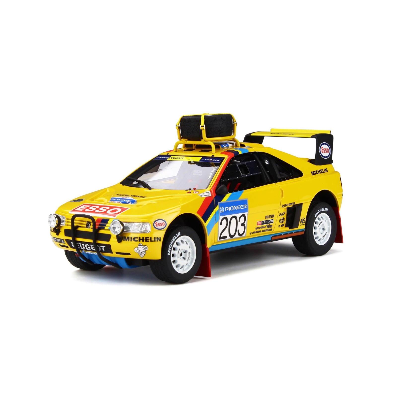 Peugeot 405 T16 Grand Raid Yellow Camel 1990