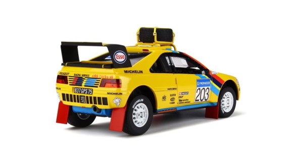 Peugeot 405 T16 Grand Raid Yellow Camel 1990