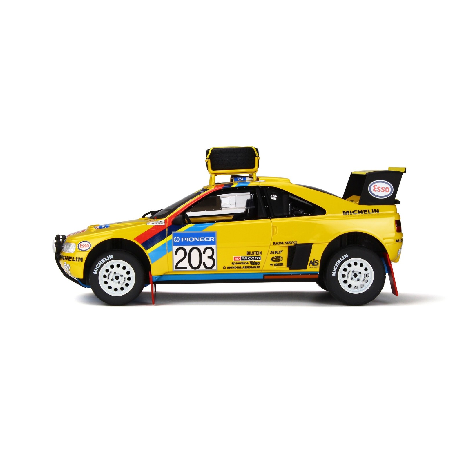 Peugeot 405 T16 Grand Raid Yellow Camel 1990