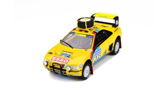 Peugeot 405 T16 Grand Raid Yellow Camel 1990